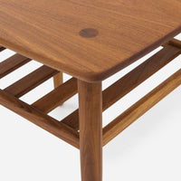 Case Study® Solid Wood End Table with Tapered Edge