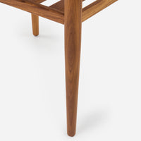 Case Study® Solid Wood End Table with Tapered Edge